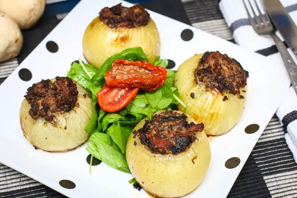 Cebollas rellenas
