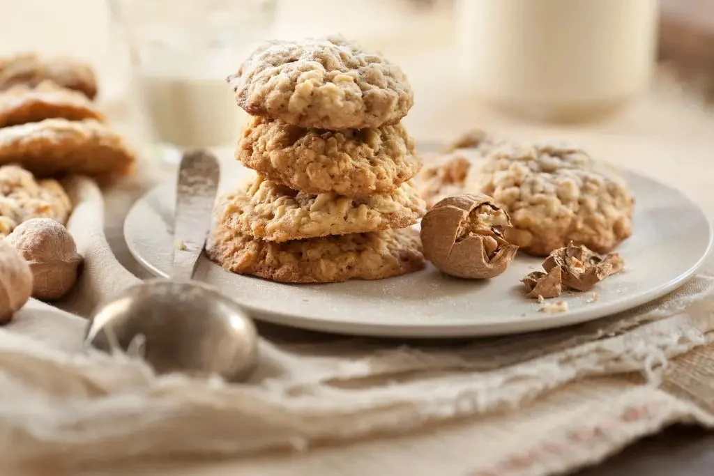 Cookies de avena y nueces