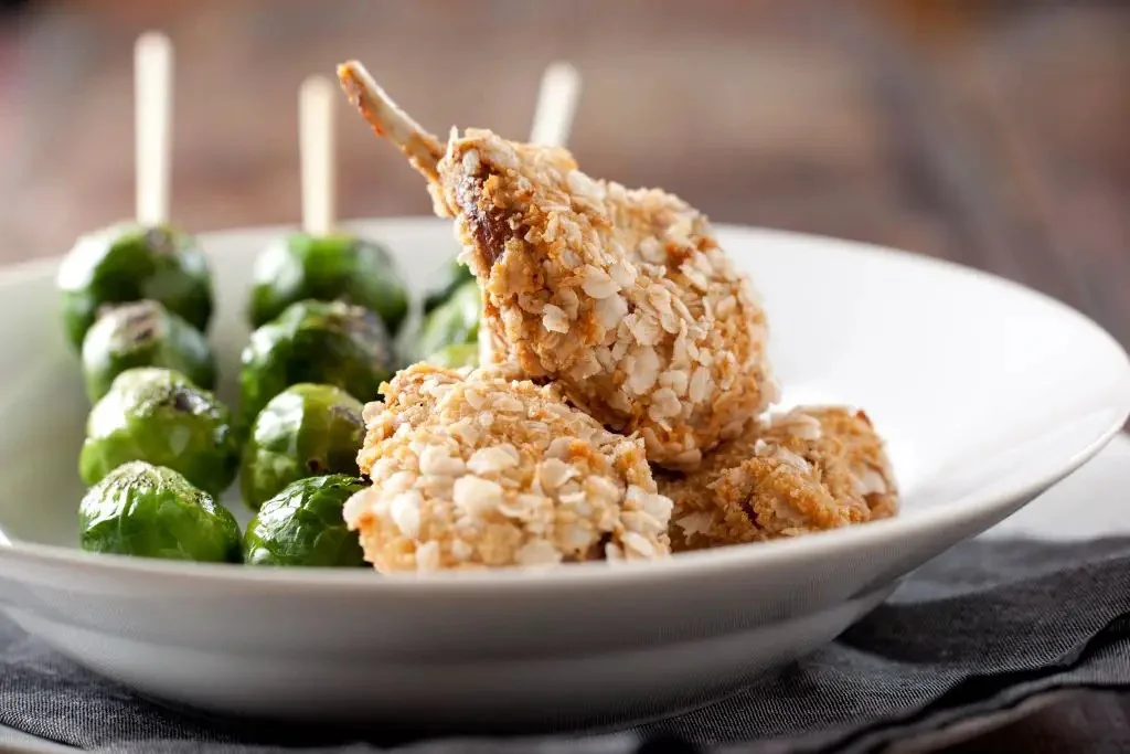 Costillitas de cordero a la villeroy