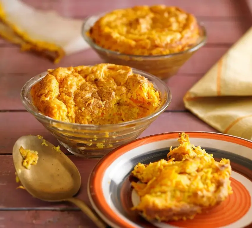 Soufflé de zanahorias
