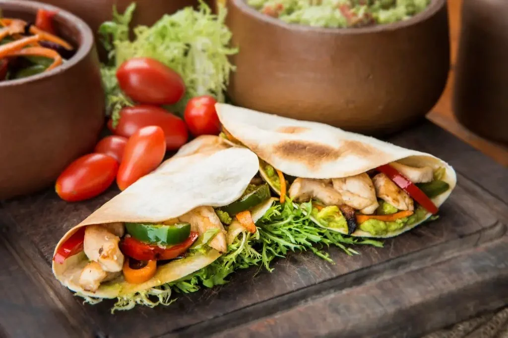 Fajitas de pollo