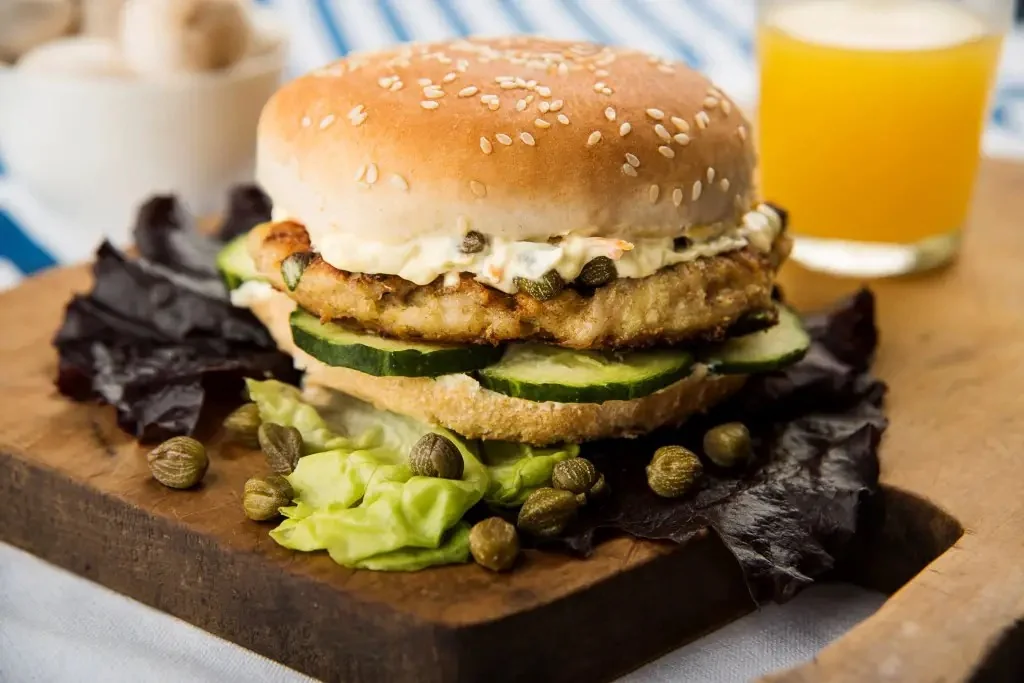 Hamburguesas de pescado